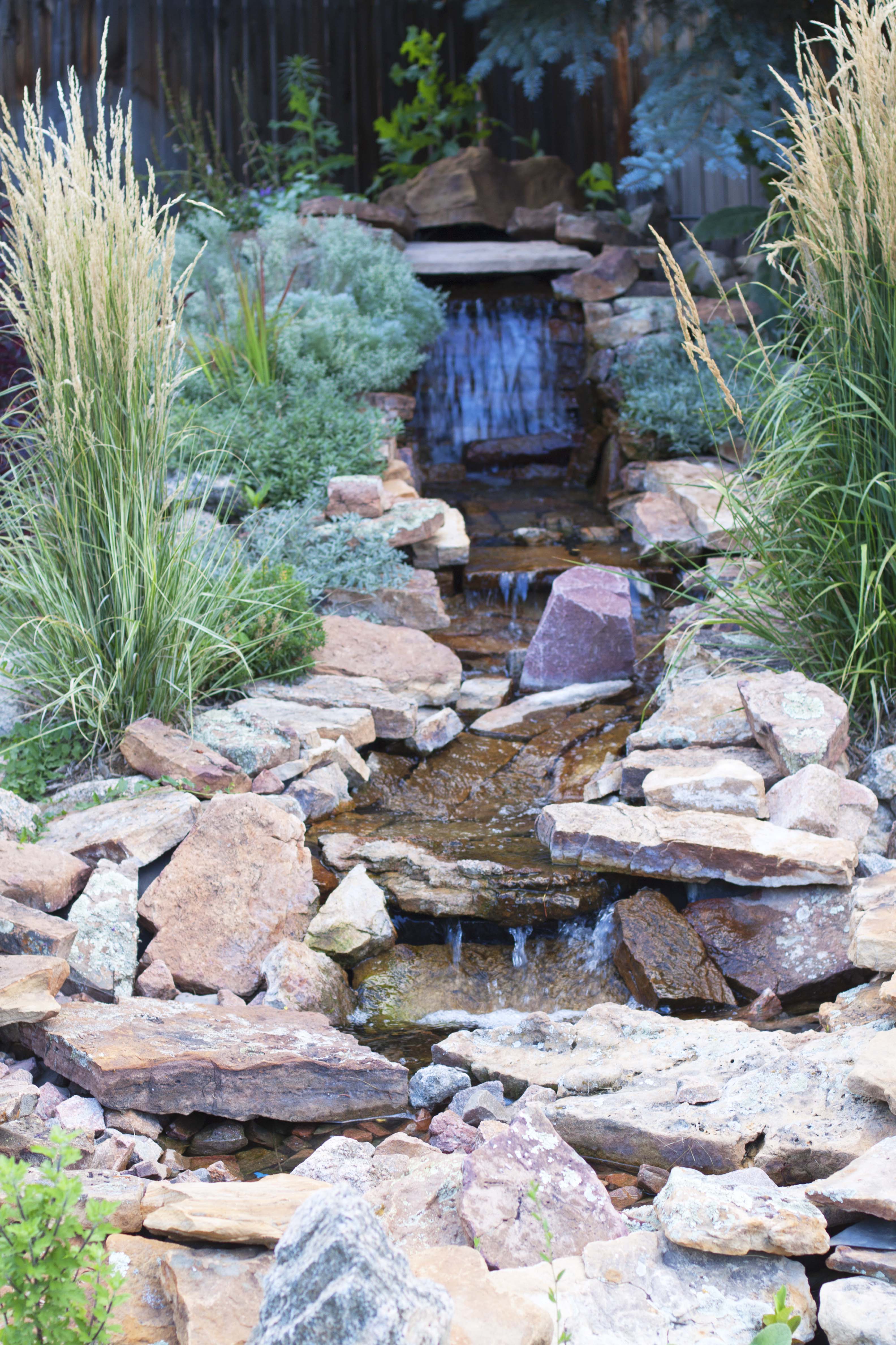 Landscape water features designed and maintained in Colorado Springs